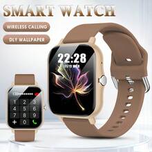 1.83 Inch Smart Watch For Men And Women, 1pc, Can Receive Calls, Messages, Time, Alarm, Pedometer, Multiple Sports Modes, Compatible With Android And IOS, Suitable For School, Sports, Party, Birthday, First Choice Gift - Multicolor - View 2