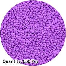 650顆 3mm 捷克玻璃珠 - 適用於DIY珠寶製作、手鍊、項鍊和波希米亞風格手工藝品 - diy米珠 - 查看 19
