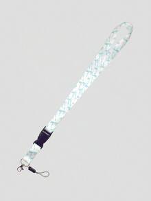 1pc Casual Versatile Multi-Pattern English ID Badge Lanyard 20.91in(53.1cm) Simple Fashion Detachable Neck Strap Lanyard Teacher Nurse ID Card Lanyard White Flower Pink Stay Arrow Rainbow Flower Detachable Lanyard Teacher's Day Nurse's Day Gift Daily Wear Office Supplies - A - View 8