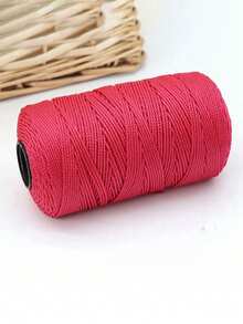 1PC Polyester Yarn 220Metre Knitted Crochet Cords For DIY Handbag Basket Purse Hat Trapillo Nylon Thread Round Rope - A - View 9