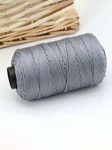 1PC Polyester Yarn 220Metre Knitted Crochet Cords For DIY Handbag Basket Purse Hat Trapillo Nylon Thread Round Rope - A - View 22