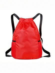 1pc Large Capacity Waterproof Drawstring Backpack, Dry And Wet Separation Design - Lightweight Waterproof Drawstring Backpack - Quick-Drying Multifunctional Waterproof Daily Backpack, Large Capacity, Suitable For Hiking And Sports - Comfortable And Portable Design, Suitable For Outdoor Adventures - Multicolor - View 20