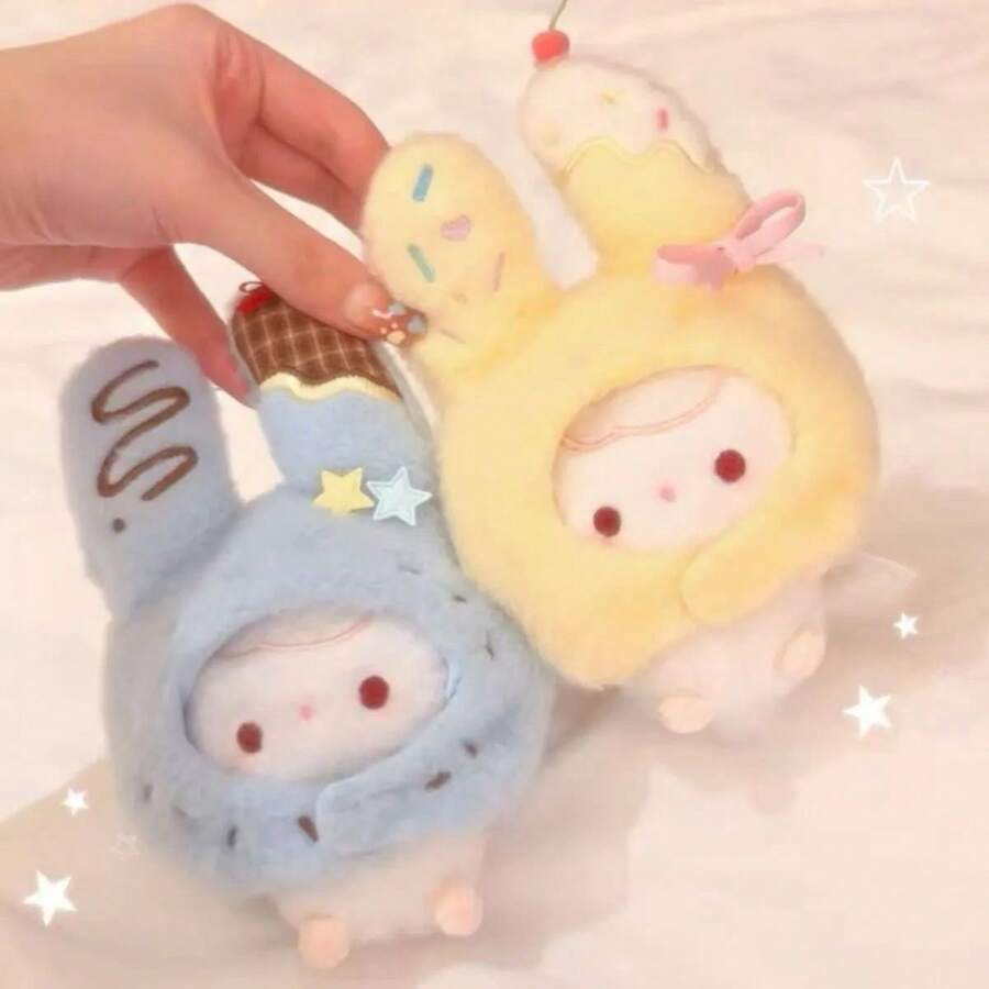 10cm/13cm 娃娃服裝套裝系列,娃娃換裝衣物,套裝,娃娃配件,毛絨娃娃衣服,名人粉絲周邊娃娃衣服,派對禮物,生日禮物(不含娃娃) - 彩色 - 查看 1