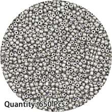 650顆 3mm 捷克玻璃珠 - 適用於DIY珠寶製作、手鍊、項鍊和波希米亞風格手工藝品 - diy米珠 - 查看 13