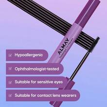 Mascara de Pestaas Thickening Mascara Tono Blackest Black 8.3ml - Negro - Ver 10