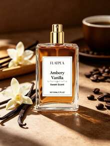 عطر نسائي 50 مل، عطر برائحة أنيقة دائمة، غير نفاذ، حلو ودافئ، مناسب للاستخدام اليومي والمواعيد - فانيليا عنبر - مشاهدة 1