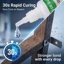 Pro-Grade Raw Oil Glue-Perfect For DIYers, Crafters And Weekend Fixers - 2pcs - View 3