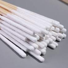 60pcs/Bag Multi-Purpose Disposable Cotton Swabs, Wooden Handle Precision Cleaning Swabs For Nail Polish Cleanup, Lip & Eyeliner Correction, Essential For Nail Art, Tattoo, Beauty And Home Detail Cleaning Tasks - Multicolor - View 8