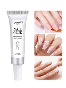 GELPOLISH 10ml Nail Glue, Super Strong Fast Drying Long Lasting, Easy To Apply, Suitable For Acrylic Nails And Fake Nail Tips, Quick Nail Repair, Nail Care Enhancement, No UV Lamp Required - 1PC - View 8