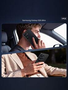 1件 - 相容於 Galaxy S26 Ultra 相機鏡頭保護貼 - 霧面鈦合金 [軍規防碎] [強效黏著] 玻璃相機螢幕保護貼，黑色 - 黑色 - 查看 5