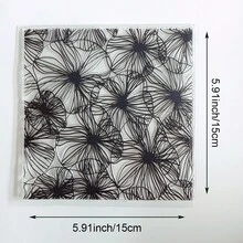 Stempel Silikon Transparan/Stempel untuk Scrapbooking, Pembuatan Kartu, Dekorasi DIY, Seri Bunga, Lanskap, Alam, Tanaman - alam - View 39