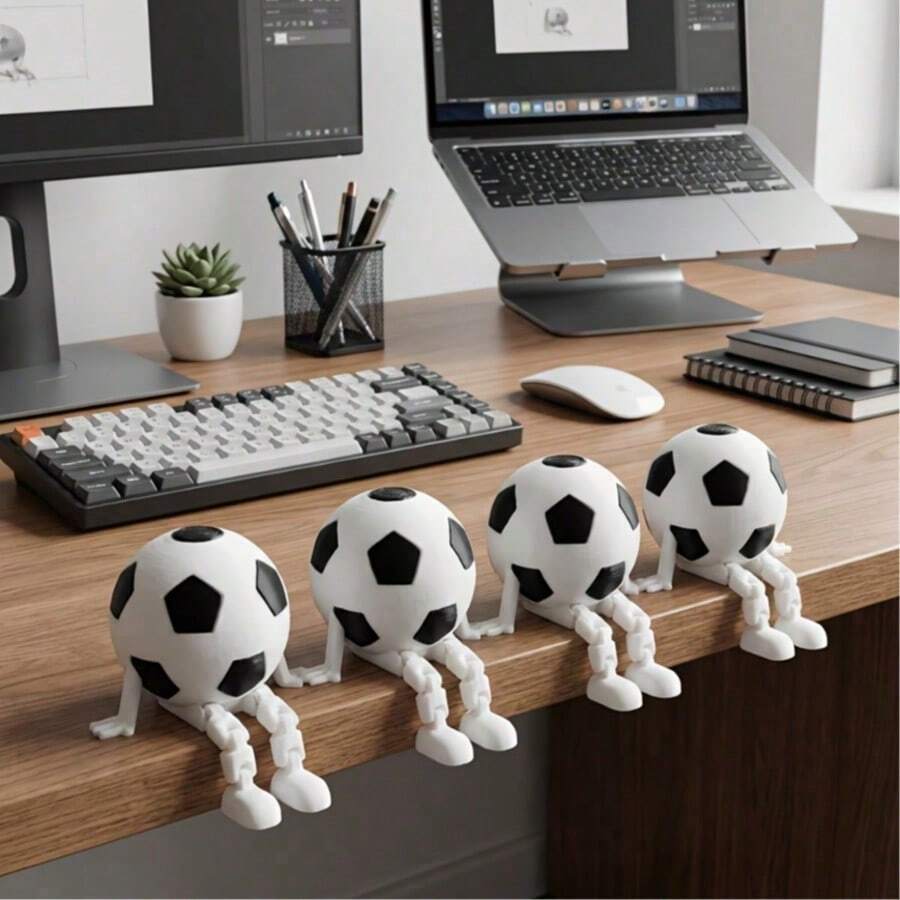 1/2 Football Player Statue, Football Player Statue Home Decor, Football Souvenir - Suitable For Home And Office - Best Gift For Family And Friends | Made Of Thick Material | Home Essential | Beautiful And Fashionable