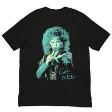 Reba Pop Retro Unisex T-Shirt - Black - View 2