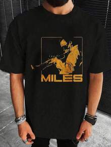 Men Sports Tees & Tanks - Black - View 1