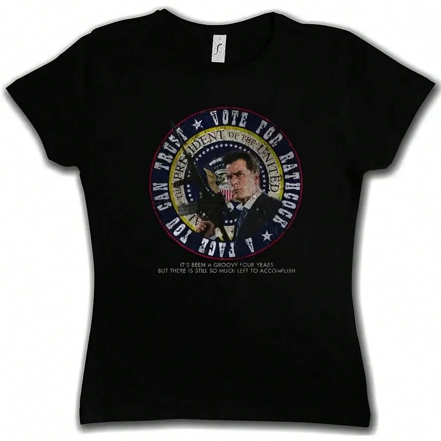 VOTE FOR RATHCOCK MACHETE WOMAN SHIRT Rodriguez Danny Trejo Charlie Sheen NEW - 款式 - 查看 1