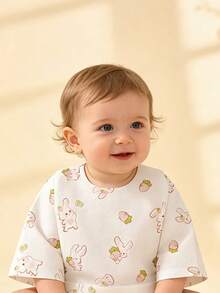 Baby Disposable Bib Apron, Children's Feeding Apron, Infant Complementary Food Bib, Anti-Stain Reverse Wear Apron For Autumn/Winter - Multicolor - View 5