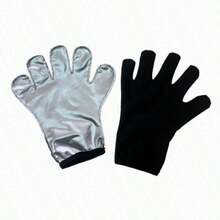 1pc Pair PU Material Foot Protection Sweat-Absorbent Gloves, Suitable For Sports And Sweat-Absorbent, Applicable To Sauna, Fitness And Other Occasions, With Heat-Absorbing And Sweat-Absorbent Coating, Also Suitable For Home Use. - Multicolor - View 4