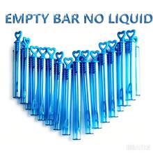 10/20/50/100pcs Heart-Shaped Test Tube (Empty) Bubble Wands, Wedding/Party Decor, Portable Test Tube Toys - Multicolor - View 2