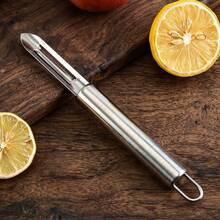 Full Rustproof Stainless Steel Peeler,Ultra Sharp Swivel Blade,Ergonomic Solid Handle With Hanging Hole,Labor-Saving Kitchen Gadget For Potato,Cucumber,Carrot,Apple,Orange,Dishwasher Easy To Clean - Multicolor - View 8
