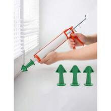 1/3pcs Multifunctional Silicone Caulking Tool, Silicone Sealant Nozzle, Grout Scraper, Burr Trimming Silicone Spatula Tool For Bathrooms, Windows And Sinks - Multicolor - View 1
