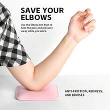 Nail Art Armrest Pad, High Aesthetic, Soft PU Surface, Cushioning & Pressure Relief, Suitable For Long-Term Nail Salon Operations, Used For Nail Services, Hand Care, Pre-Treatment, Arm Support, Relieving Soreness From Prolonged Desk Work - Multicolor - View 8