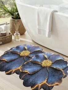 1 buah/2 buah/3 buah Keset Lantai Dekoratif Motif Bunga Emas, Dekorasi Ruangan, Karpet Kamar Mandi, Keset Pintu, Karpet Kecil, Karpet, Keset Lantai, Dekorasi Rumah, Karpet Area, Keset Luar Ruangan, Dekorasi Rumah, Karpet Area, Karpet Kamar Tidur, Karpet yang Dapat Dicuci - Aneka warna 3 - View 3