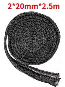 2 rouleaux de ruban d'étanchéité en fibre de verre haute température, pour l'étanchéité des cheminées et des fenêtres, ruban de remplacement pour poêles et cheminées, ruban d'étanchéité plat en fibre de verre résistant à la chaleur, ruban d'étanchéité plat autoadhésif, convient pour les poêles à bois, les poêles à charbon et les fumoirs - Multicolore - Voir 5