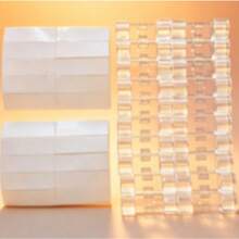 1 pieza/20 piezas Clips de cable transparentes y fuertes - Organizador de cables de alimentación y cables de extensión con adhesivo sin residuos, adecuado para escritorio, montaje en pared, toma de corriente - Hogar, oficina, estudio, gestión de cables - Estilo minimalista - Blanco - Ver 10