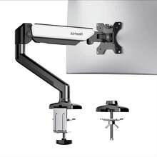 Nearhub Single Monitor Mount,13-32 Inch Computer Screen,Strong Adjust Gas Spring Monitor Arm,Full Motion Adjust With C Clamp And Grommet Base, Holds Up To 22 Lbs,VESA Mount 75mmX75mm,100mmX100mm - View 12