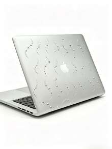 1pc Laser Silver Shooting Star Transparent Sticker, Waterproof, Removable Without Residue, DIY Decorative Sticker, Suitable For Laptop / Phone Case / Earphone Case / Water Bottle / Instant Camera, INS Style Glitter Starry Sky Material Sticker - Star Lines - View 3