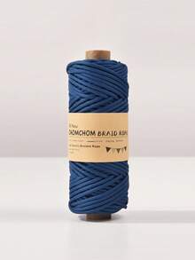 3mm/50m Braid Rope, Thick Polyester Cord For DIY Macrame, Plant Hangers & Crochet Projects - Multicolor - View 61