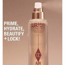 Charlotte Tilbury Airbrush Flawless Setting Spray | Lightweight Waterproof Makeup Finisher To Prime & Set Up To 16Hr | Pore-Blurring & Hydrating Mist For All Skin Types, 3.3 Oz / 100 Ml - Airbrush Flawless Waterproof Setting Spray - 查看 4