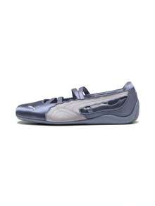 Puma 女款 SPEEDCAT 休閒低筒運動鞋 40685302 - 霧霾藍 - 查看 1