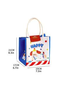 Cartoon Student Breakfast Bag, Thermal Bag, Portable Bento Bag, Office Worker Thermal Insulation And Cold Lunch Box Bag, Thickened Portable Bento Bag - Multicolor - View 10