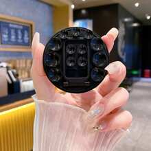 1個圓形矽膠吸盤手機支架，13個吸盤，多色可選，雙面加厚通用設計，適用於桌面、瓷磚和浴室牆壁，手機配件，章魚手機支架，黏性手機支架，手機支架 - 彩色 - 查看 19