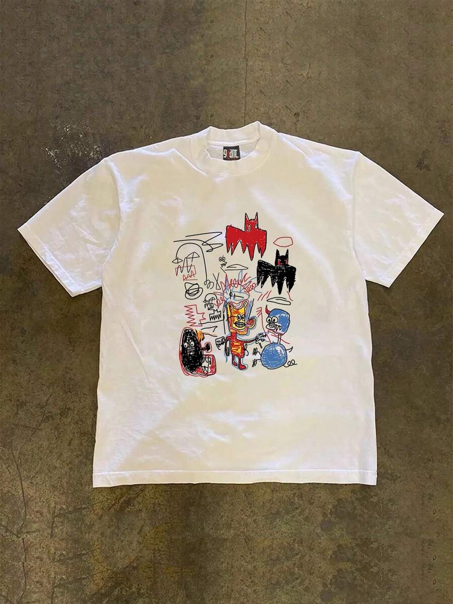 Men Sports Tees & Tanks - 白色 - 查看 1