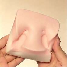 1pc 2026 New Toast Glutinous Rice Cake Squeeze Fidget Toy, Simulation Food Model Desktop Decor Collectible, Great Birthday, Holiday, Party Gifts - Multicolor - View 2