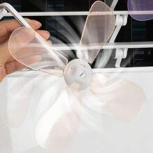 3Pcs Wall Mounted Conditioning Guide Fan Adjustable Windmill Shaped Air Conditioner Vent Cover Anti Direct Blowing Plastic - Multicolor - View 6