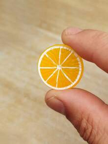 5/10/20pcs Artificial Plastic Lemon Slices, Suitable For Spring Wedding, Mother's Day, Valentine's Day, Vase Decor, Home, Dining Room, Bedroom Decor, Holiday Birthday Party Supplies, Outdoor Garden Decor, Graduation Gift, Fake Plants - Yellow - View 9