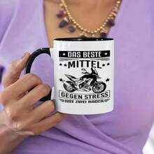 24-Hour Local Delivery In Mexico. 1 Motorcycle Mug, 11 Oz, Gift For Birthday, Christmas, Summer. Fun Coffee Mugs To Give As Gifts On Birthdays, Christmas, And Easter, As Well As For Everyday Use At Home Or In The Office. 11 Oz / 325 Ml Ceramic Mug. - 1 - 查看 8