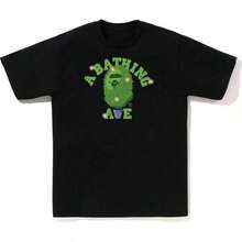 Men's Plant Ape Head Graphic Tee , Summer Clothes,Summer Tees, Men & Women Approved Casual Tee,Family Matching T-Shirts,Tallas Grandes (S-5XL) ​ - 黑色 - 查看 7