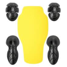 1 pieza Conjunto de equipo de protección para motociclismo, incluye armadura para la espalda, armadura para hombros de motocicleta todoterreno, armadura para codos, equipo de protección para montar, regalo esencial para motociclistas - A - Ver 13