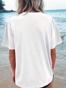 Women T-Shirts - White - View 3