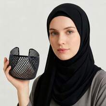 1pc 3D Printed Headscarf Fixing Headband, Lightweight Headscarf Inner Lining, Easy To Wear, Muslim Women Hair Accessory - View 1