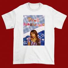 PinkPantheress White Cotton T-Shirt, Sizes S-3XL, Unisex R93, 100% Cotton, Short Sleeve, For Mexican Rock, Everyday Urban Wear For Men And Women - 白色 - 查看 1
