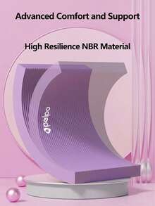 4pcs/1pc Peipo Extra Thick Durable Elastic Pad, Matras Busa NBR Anti Selip Elastisitas Tinggi untuk Latihan Stabilitas, Yoga dan Pilates - MultiWarna - View 7