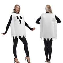 Reusable Polyester Costumes Spooky GhostHalloween Costume For Adults Kids Full-Body SpecterSuit For Stage Show For Holiday - Multicolor - View 1