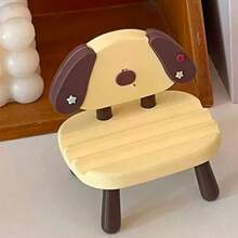 1pc Universal Phone Holder Small Chair Design Tablet Stand Slouchy Support Cute Desktop Ornament Plastic Phone Base - A - View 5
