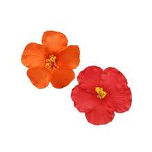 3入/1入 女款藍橘白漸層 7.5cm/2.95in 人造花髮夾，時尚百搭優雅簡約純色側夾髮飾，適用於日常出遊、休閒聚會、上班通勤、度假旅行、髮型設計、紮髮、洗臉、洗澡、化妝、服裝搭配、珠寶頭飾 - 彩色 - 查看 11