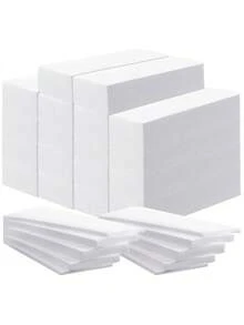 300/200/100/50pcs Non-Woven Fabric Waxing Strips, Beeswax Special Paper, Non-Woven Fabric Waxing Cotton Pads, Beeswax Paper, Waxing Cloth, Wax Paper - White - View 2